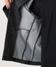 MKCAF30130 MK MICHEL KLEIN HOMME(MKミッシェルクランオム) 【洗える】スタンド襟カーディガン ブラック