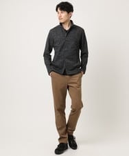 MKCAF30130 MK MICHEL KLEIN HOMME(MKミッシェルクランオム) 【洗える】スタンド襟カーディガン ブラック