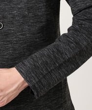MKCAF30130 MK MICHEL KLEIN HOMME(MKミッシェルクランオム) 【洗える】スタンド襟カーディガン ブラック