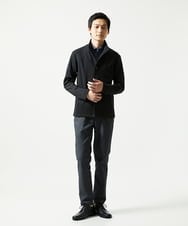 MKCAF52150 MK MICHEL KLEIN HOMME(MKミッシェルクランオム) 【ストレッチ】スタンドカラーカーディガン「TECEASY2025AW」 カーキ