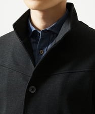 MKCAF52150 MK MICHEL KLEIN HOMME(MKミッシェルクランオム) 【ストレッチ】スタンドカラーカーディガン「TECEASY2025AW」 カーキ