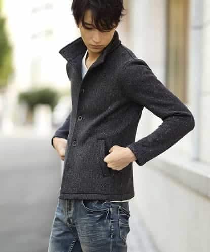 MKCAL15120 MK MICHEL KLEIN HOMME カーディガン／フリースバイヤスキモウ