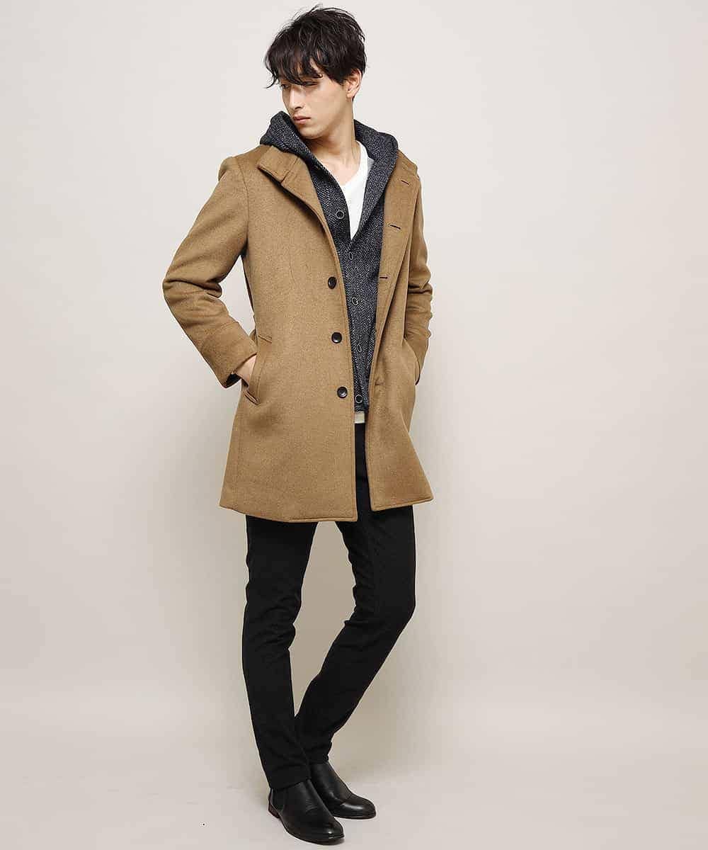 MKCAL62100 MK MICHEL KLEIN HOMME(MKミッシェルクランオム) パーカー／フリースバイヤスキモウ ネイビー