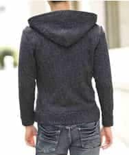 MKCAL62100 MK MICHEL KLEIN HOMME(MKミッシェルクランオム) パーカー／フリースバイヤスキモウ ネイビー
