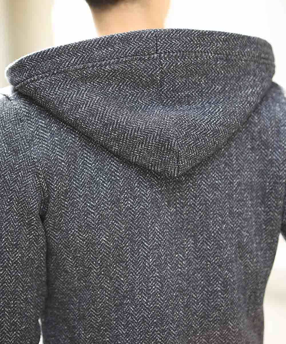 MKCAL62100 MK MICHEL KLEIN HOMME(MKミッシェルクランオム) パーカー／フリースバイヤスキモウ ネイビー