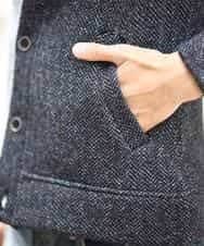 MKCAL62100 MK MICHEL KLEIN HOMME(MKミッシェルクランオム) パーカー／フリースバイヤスキモウ ネイビー