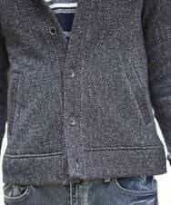MKCAL62100 MK MICHEL KLEIN HOMME(MKミッシェルクランオム) パーカー／フリースバイヤスキモウ ネイビー