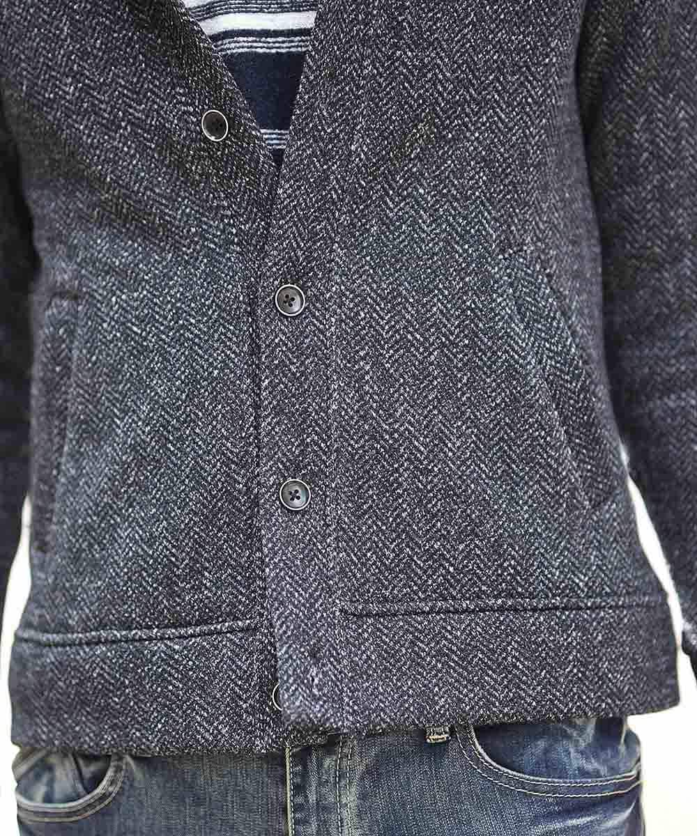 MKCAL62100 MK MICHEL KLEIN HOMME(MKミッシェルクランオム) パーカー／フリースバイヤスキモウ ネイビー