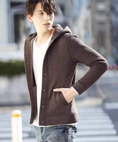 MKCAL62100 MK MICHEL KLEIN HOMME パーカー／フリースバイヤスキモウ