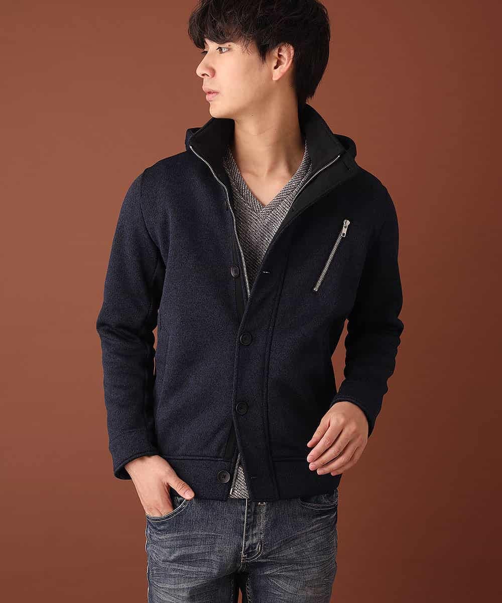 スター会員プライス】パーカー／ボンディングフリース(パーカー) | MK MICHEL KLEIN  HOMME(MKミッシェルクランオム)｜イトキンオンラインストア