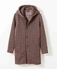 MKCAO21130 MK MICHEL KLEIN HOMME(MKミッシェルクランオム) 【ワンマイルウェア】ガンクラブフリースキモウ ブラウン