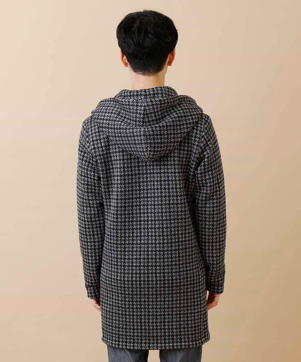 MKCAO21130 MK MICHEL KLEIN HOMME(MKミッシェルクランオム) 【ワンマイルウェア】ガンクラブフリースキモウ ブラック