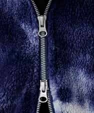 MKCAO22100 MK MICHEL KLEIN HOMME(MKミッシェルクランオム) 限定プライス【マジ軽BOA】タイダイボアブルゾン ネイビー