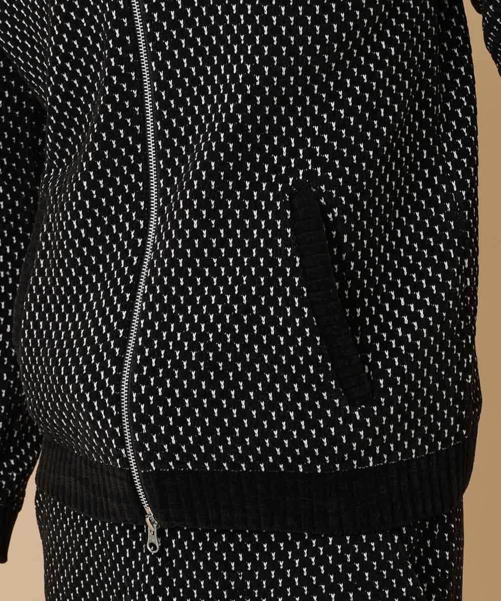 MKCAO45070 MK MICHEL KLEIN HOMME(MKミッシェルクランオム) 【ワンマイルウェア】モールパーカー ブラック(94)