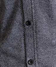 MKCAP61100 MK MICHEL KLEIN HOMME(MKミッシェルクランオム) 『快適/フィット感』スノーフェイスジャガードスタンドカーディガン ネイビー