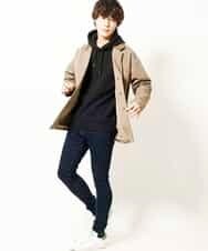 MKCAR34140 MK MICHEL KLEIN HOMME(MKミッシェルクランオム) ラペル型ジャケット ベージュ