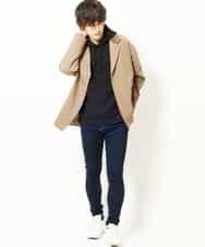 MKCAR34140 MK MICHEL KLEIN HOMME(MKミッシェルクランオム) ラペル型ジャケット ベージュ