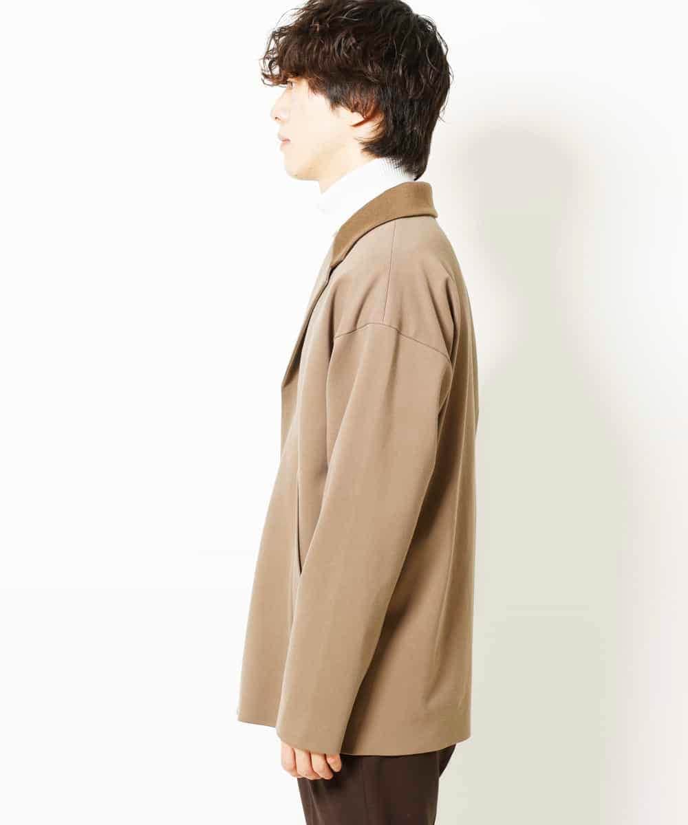 MKCAR34140 MK MICHEL KLEIN HOMME(MKミッシェルクランオム) ラペル型ジャケット ベージュ