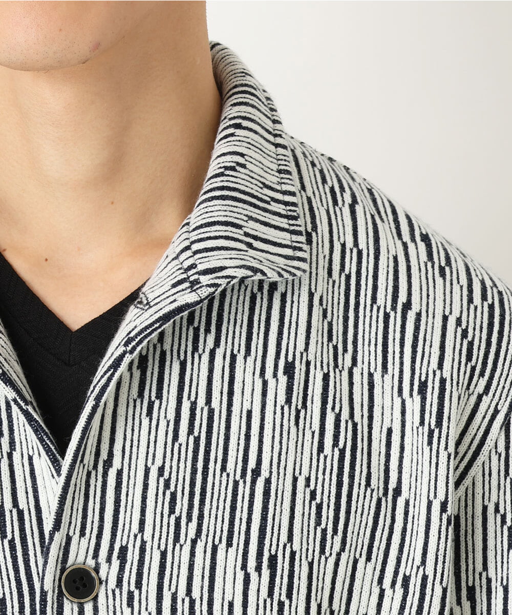MKCAS63120 MK MICHEL KLEIN HOMME(MKミッシェルクランオム) スタンドカラーブルゾン ネイビー(57)