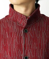 MKCAS63120 MK MICHEL KLEIN HOMME(MKミッシェルクランオム) スタンドカラーブルゾン パープル(77)