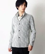 MKCAS63120 MK MICHEL KLEIN HOMME(MKミッシェルクランオム) スタンドカラーブルゾン グレー(92)