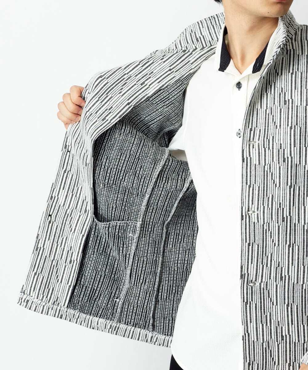 MKCAS63120 MK MICHEL KLEIN HOMME(MKミッシェルクランオム) スタンドカラーブルゾン グレー(92)