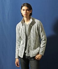 MKCAS63120 MK MICHEL KLEIN HOMME(MKミッシェルクランオム) スタンドカラーブルゾン グレー(92)