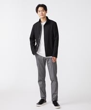 MKCAV50130 MK MICHEL KLEIN HOMME(MKミッシェルクランオム) スタンドカーディガン / リバーフェイス ブラック(94)