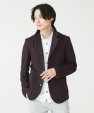 MKCAV56220 MK MICHEL KLEIN HOMME(MKミッシェルクランオム) TEC EASY コンバーチブルジャケット / セットアップ パープル(77)