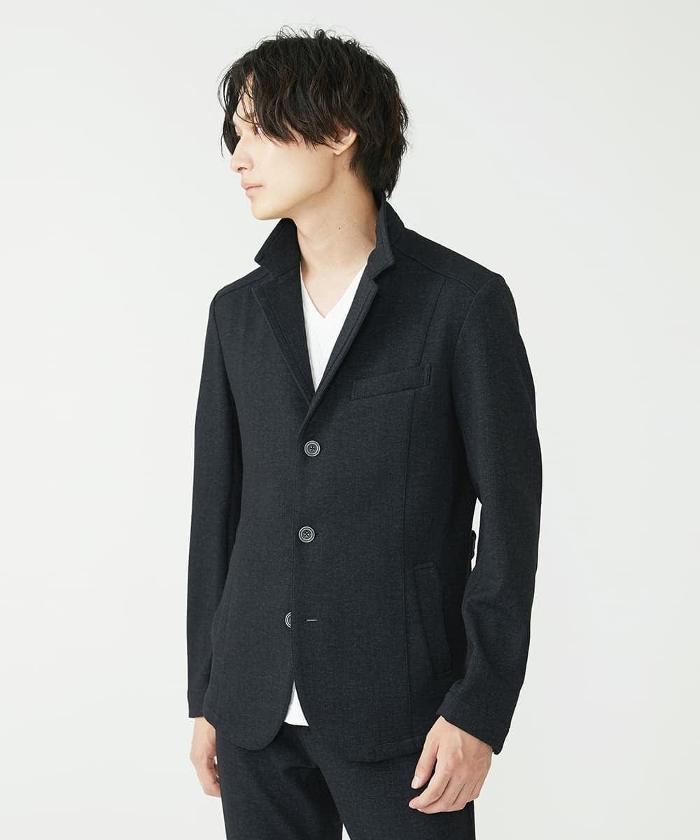 MKCAV56220 MK MICHEL KLEIN HOMME(MKミッシェルクランオム) TEC EASY コンバーチブルジャケット / セットアップ ブラック(94)