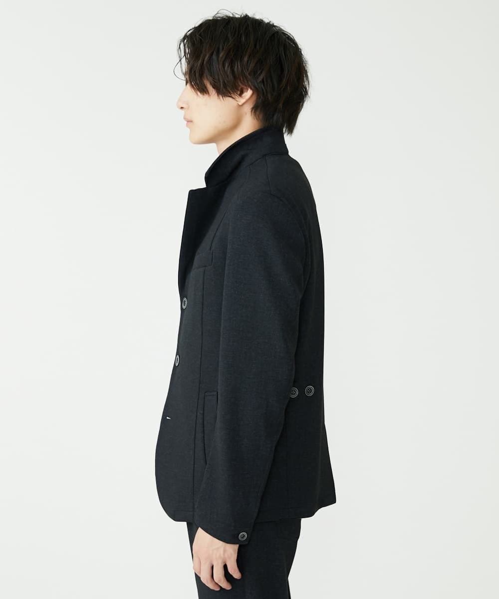 MKCAV56220 MK MICHEL KLEIN HOMME(MKミッシェルクランオム) TEC EASY コンバーチブルジャケット / セットアップ ブラック(94)