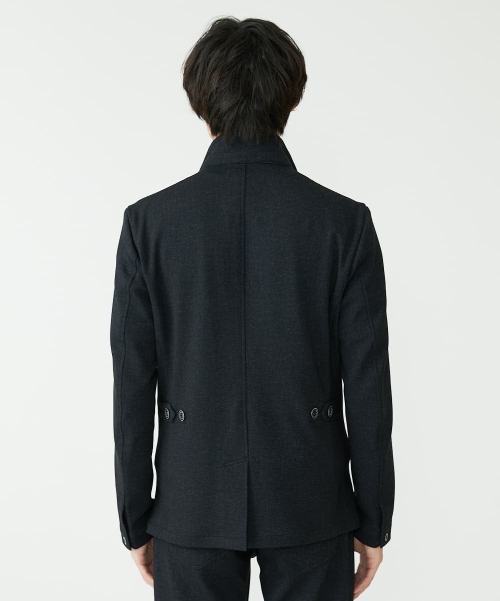 MKCAV56220 MK MICHEL KLEIN HOMME(MKミッシェルクランオム) TEC EASY コンバーチブルジャケット / セットアップ ブラック(94)