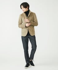 MKCAV62220 MK MICHEL KLEIN HOMME(MKミッシェルクランオム) スエードタッチ コンバーチブルジャケット カーキ(36)