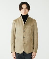 MKCAV62220 MK MICHEL KLEIN HOMME(MKミッシェルクランオム) スエードタッチ コンバーチブルジャケット カーキ(36)
