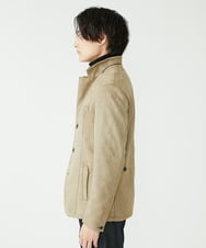 MKCAV62220 MK MICHEL KLEIN HOMME(MKミッシェルクランオム) スエードタッチ コンバーチブルジャケット カーキ(36)