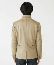 MKCAV62220 MK MICHEL KLEIN HOMME(MKミッシェルクランオム) スエードタッチ コンバーチブルジャケット カーキ(36)
