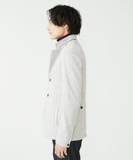 MKCAV62220 MK MICHEL KLEIN HOMME(MKミッシェルクランオム) スエードタッチ コンバーチブルジャケット ライトグレー(91)