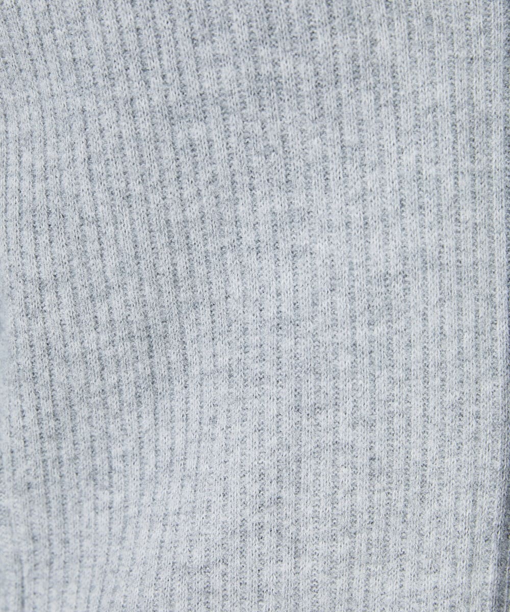 MKCAV65130 MK MICHEL KLEIN HOMME(MKミッシェルクランオム) スタンドカーディガン / ウオームメランジ グレー(92)