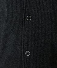 MKCAV65130 MK MICHEL KLEIN HOMME(MKミッシェルクランオム) スタンドカーディガン / ウオームメランジ ダークグレー(93)