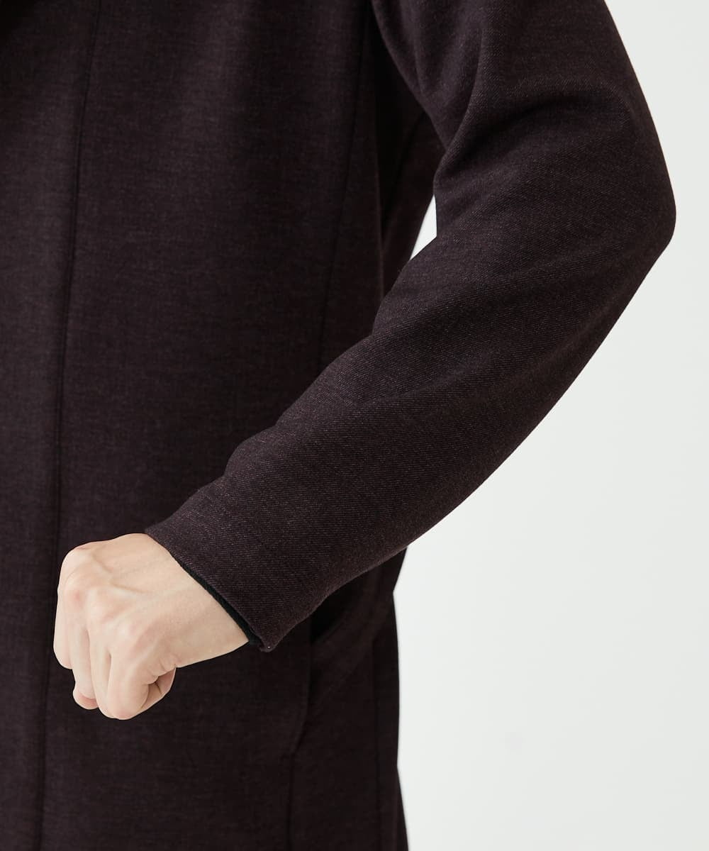 MKCAX12150 MK MICHEL KLEIN HOMME(MKミッシェルクランオム) ロングコーディガン / TEC EASY  パープル(77)