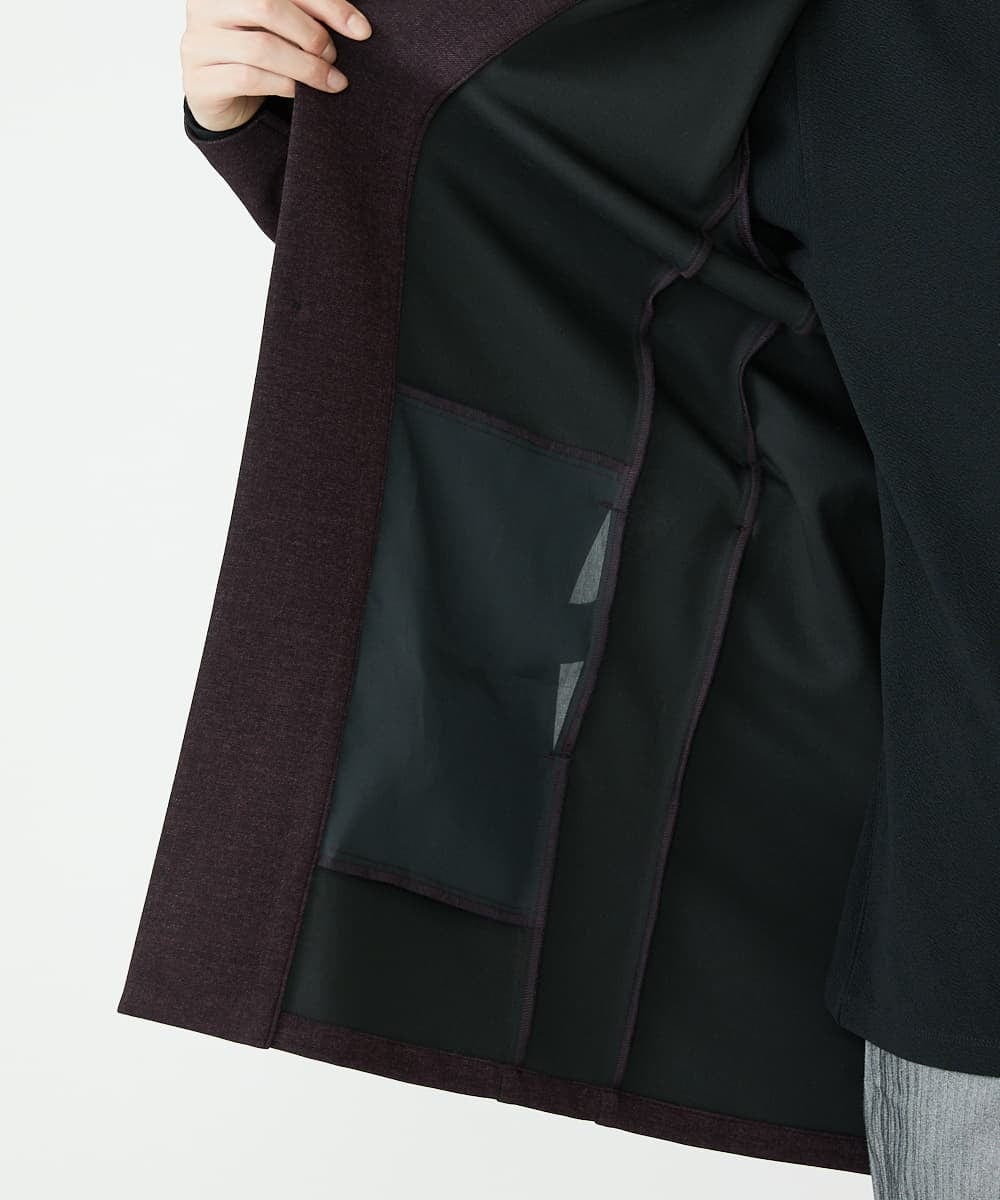 MKCAX12150 MK MICHEL KLEIN HOMME(MKミッシェルクランオム) ロングコーディガン / TEC EASY  パープル(77)