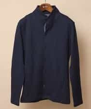 MKCDJ71120 MK MICHEL KLEIN HOMME(MKミッシェルクランオム) 春カーディガン／ラッセルメランジテレコ ネイビー
