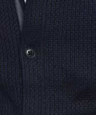 MKCDJ71120 MK MICHEL KLEIN HOMME(MKミッシェルクランオム) 春カーディガン／ラッセルメランジテレコ ネイビー