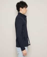 MKCDJ71120 MK MICHEL KLEIN HOMME(MKミッシェルクランオム) 春カーディガン／ラッセルメランジテレコ ネイビー