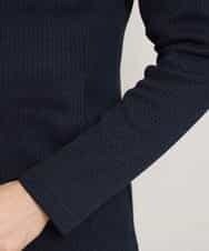 MKCDJ71120 MK MICHEL KLEIN HOMME(MKミッシェルクランオム) 春カーディガン／ラッセルメランジテレコ ネイビー