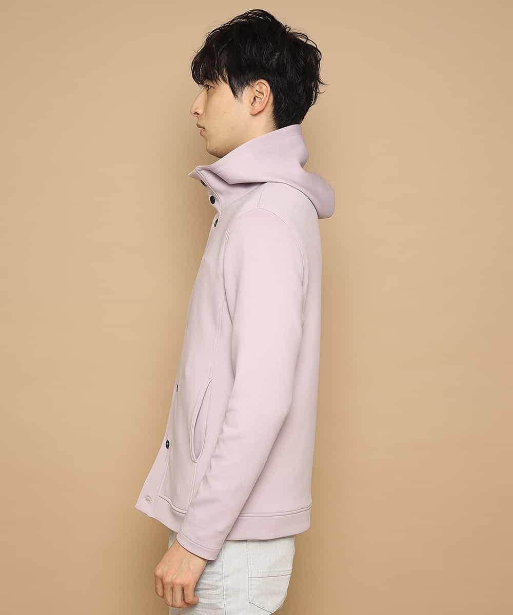 MKCDL02089 MK MICHEL KLEIN HOMME(MKミッシェルクランオム) パーカー／ノビールストレッチ ピンク