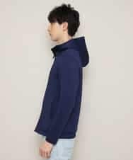MKCDL02089 MK MICHEL KLEIN HOMME(MKミッシェルクランオム) パーカー／ノビールストレッチ ネイビー