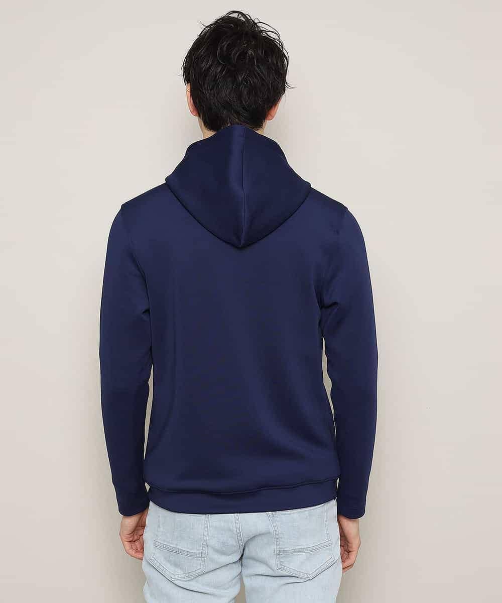 MKCDL02089 MK MICHEL KLEIN HOMME(MKミッシェルクランオム) パーカー／ノビールストレッチ ネイビー