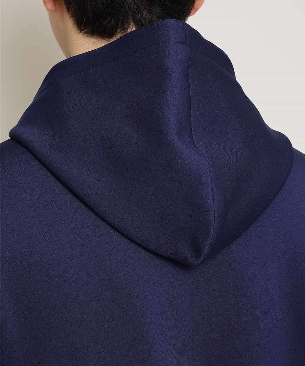 MKCDL02089 MK MICHEL KLEIN HOMME(MKミッシェルクランオム) パーカー／ノビールストレッチ ネイビー