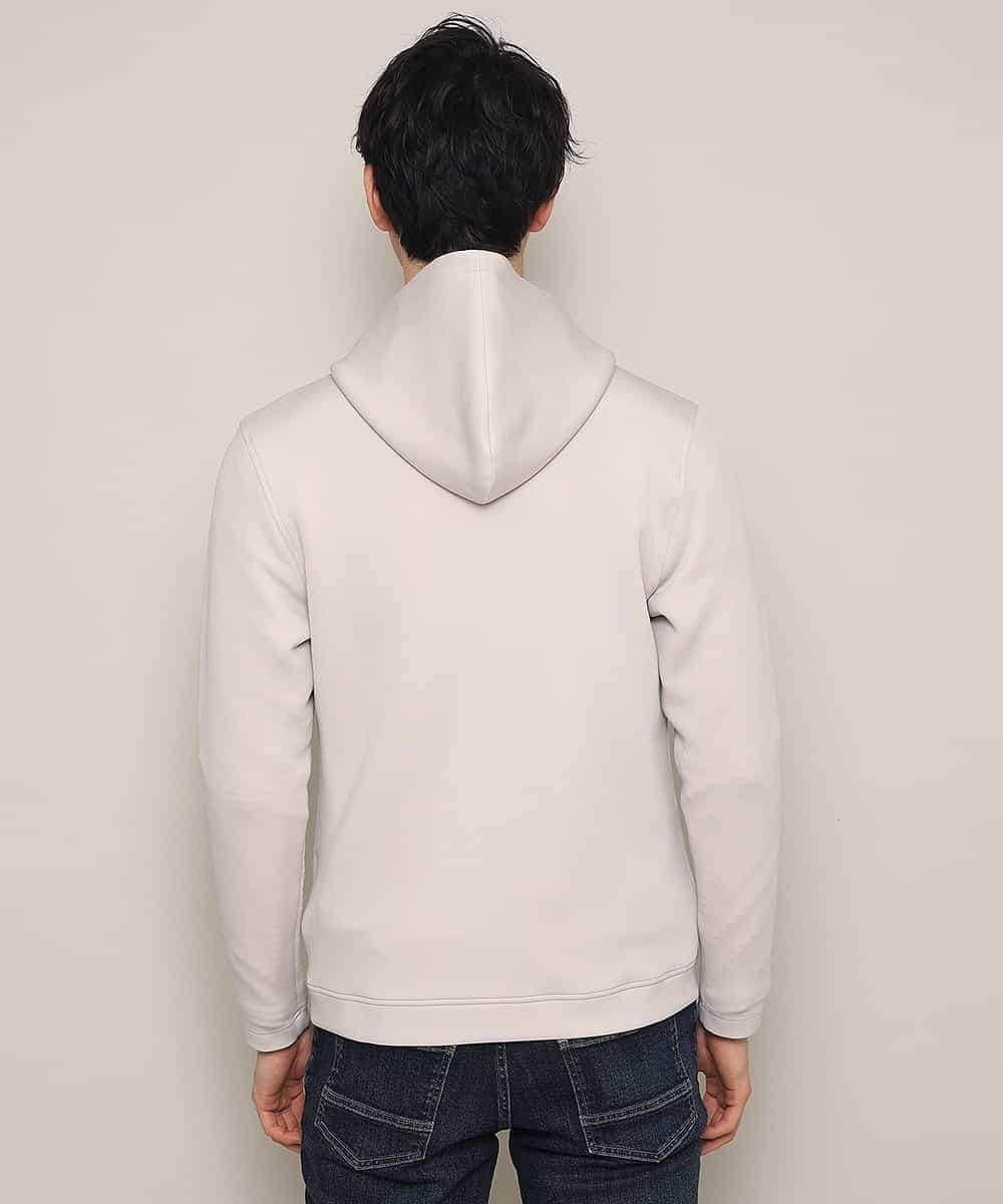 MKCDL02089 MK MICHEL KLEIN HOMME(MKミッシェルクランオム) パーカー／ノビールストレッチ アイボリー